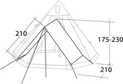 Robens Universal Porch Tarp -Deals Soveposer Store 66000058 1