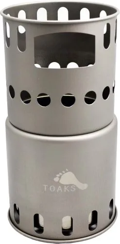 TOAKS Titanium Backpacking Wood Burning Stove