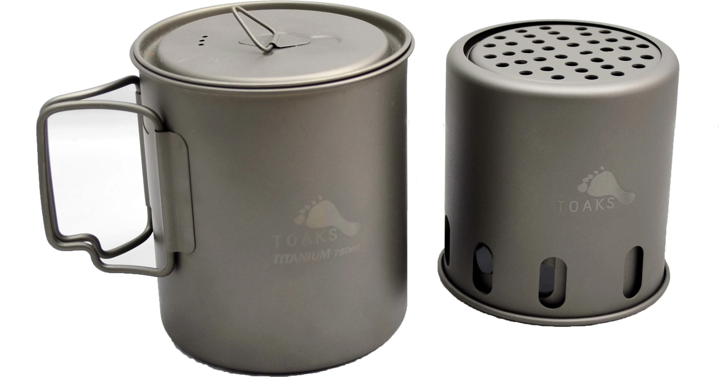 TOAKS Titanium Small Backpacking Wood Burning Stove 8 TOAKS Titanium Small Backpacking Wood Burning Stove - Billede 6