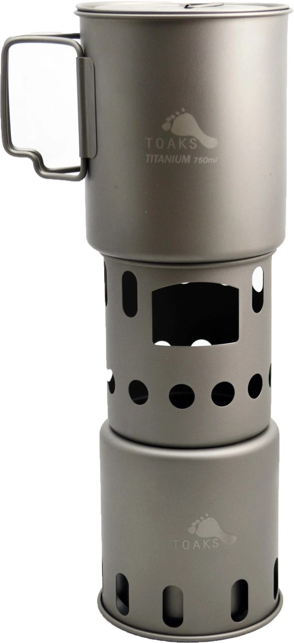 TOAKS Titanium Small Backpacking Wood Burning Stove 10 TOAKS Titanium Small Backpacking Wood Burning Stove - Billede 8