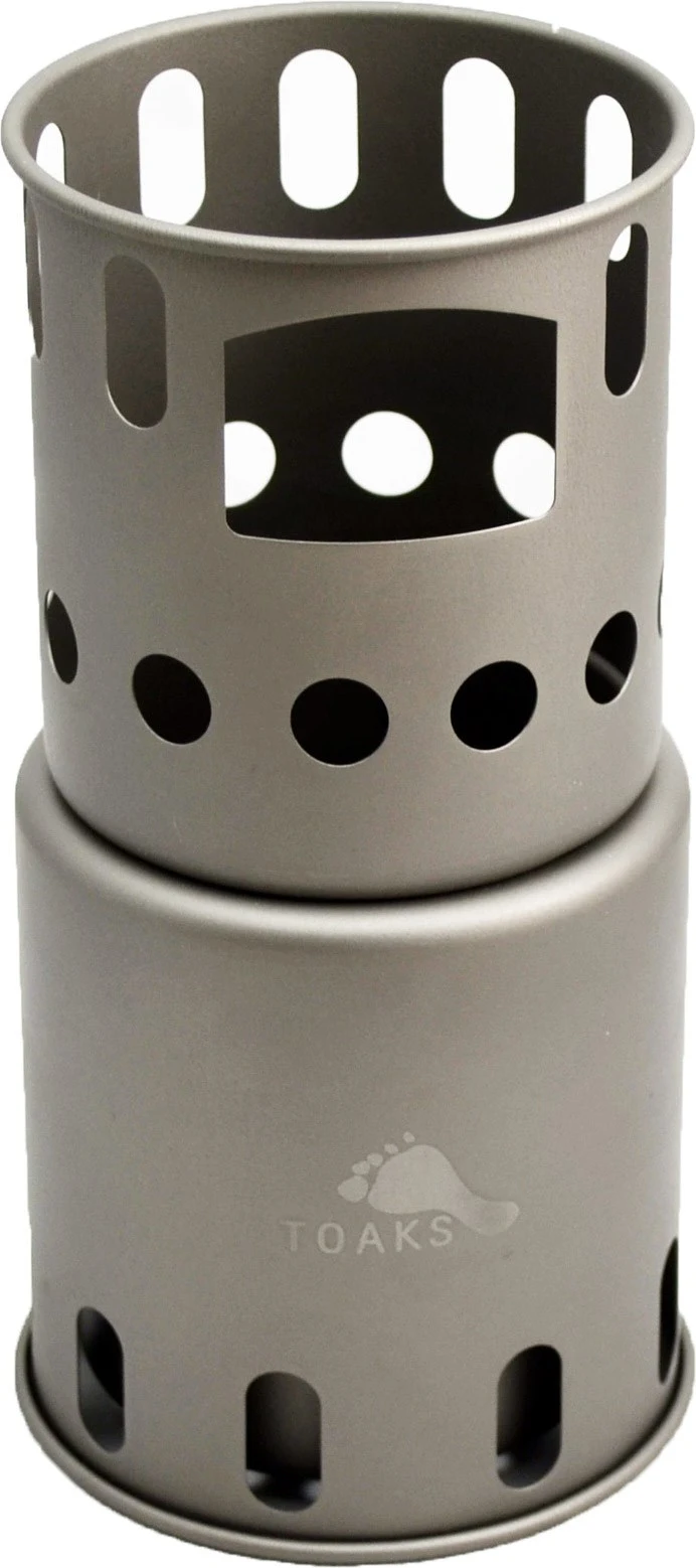 TOAKS Titanium Small Backpacking Wood Burning Stove 3 TOAKS Titanium Small Backpacking Wood Burning Stove